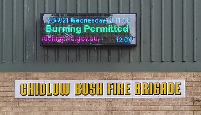 Chidlow Volunteer Bushfire Brigade WA